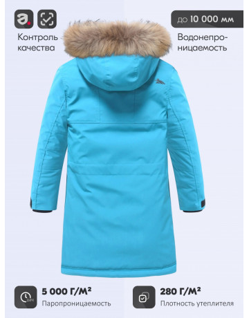 Зимняя парка с мехом енота для мальчика-подростка