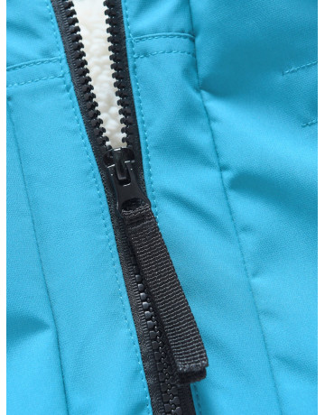 Зимняя парка с мехом енота для мальчика-подростка