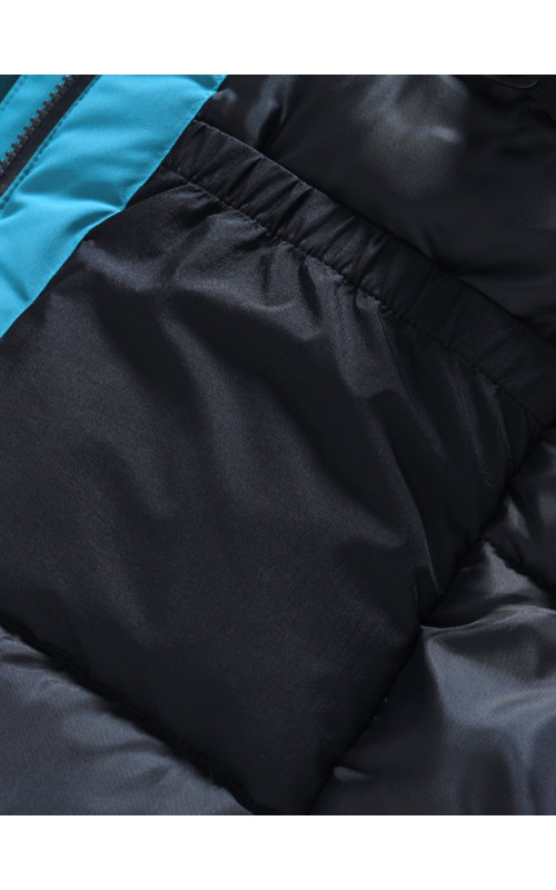 Зимняя парка с мехом енота для мальчика-подростка