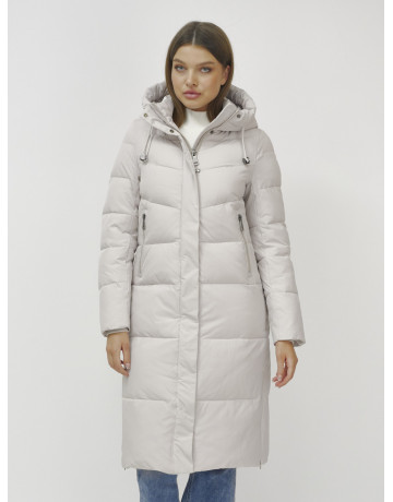 Длинный зимний пуховик для женщин