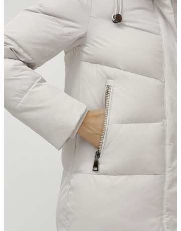 Длинный зимний пуховик для женщин