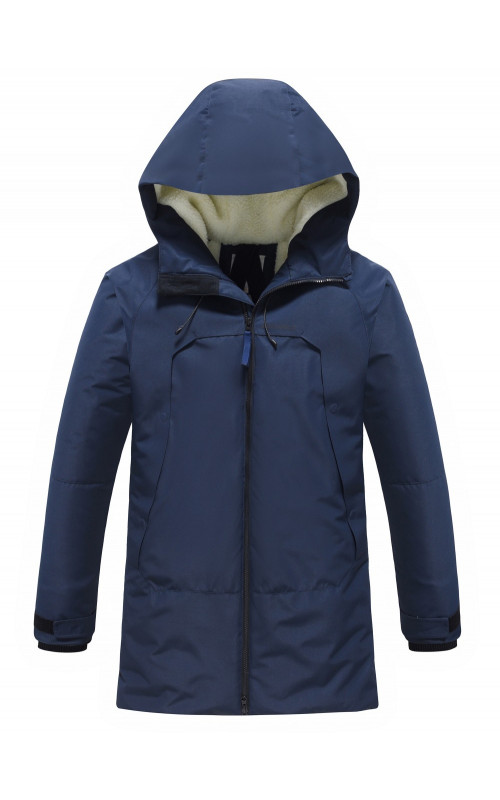 Мужская зимняя парка с капюшоном для активного отдыха