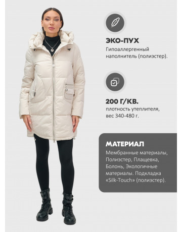 Зимняя куртка с капюшоном для женщин и подростков.