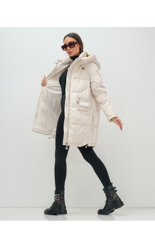 Зимняя куртка с капюшоном для женщин и подростков.