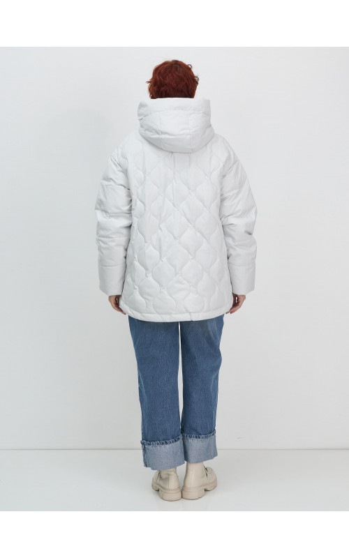 Универсальная демисезонная куртка с капюшоном для женщин свободного силуэта