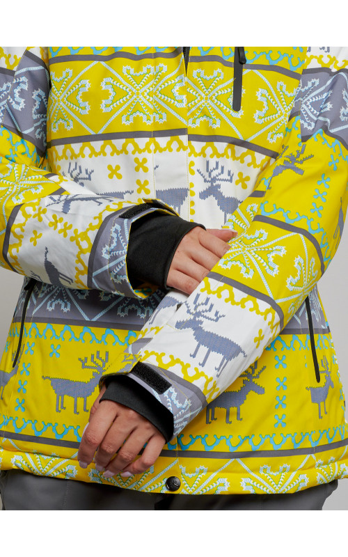 Женский горнолыжный костюм зимний.