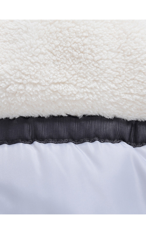 Зимняя детская куртка-парка для девочки. Удлинённый крой.