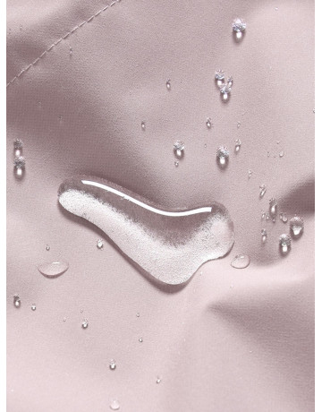 Зимняя парка для девочек розовая с капюшоном.